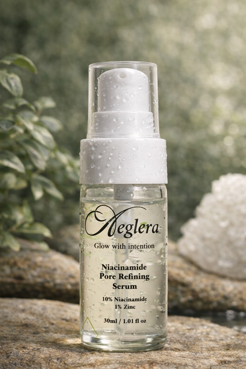 niacinamide serum bottle